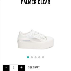 Clear Steve Madden shoes